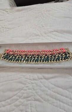 Vintage Victoria Secret Woven Angel Wing Bracelet